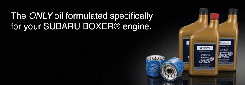 Picture of Subaru Certified Oil formulated for your Subaru Boxer engine. | Dyer Subaru in Vero Beach FL