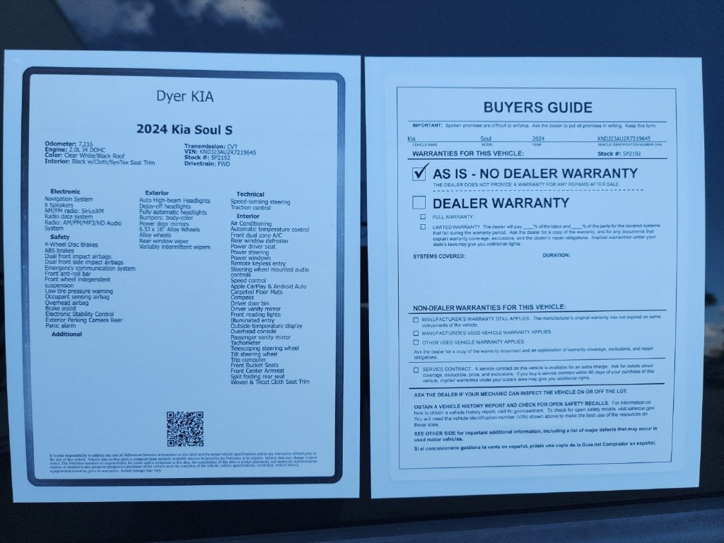 2024 Kia Soul S