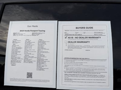 2019 Honda Passport Touring