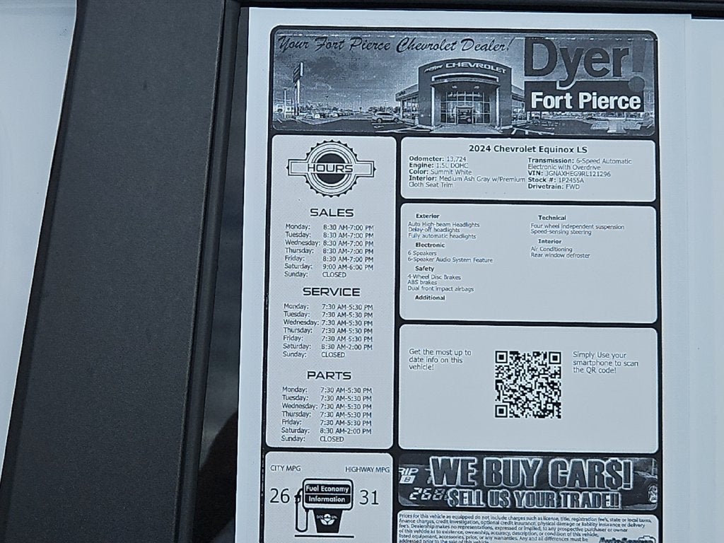 2024 Chevrolet Equinox LS