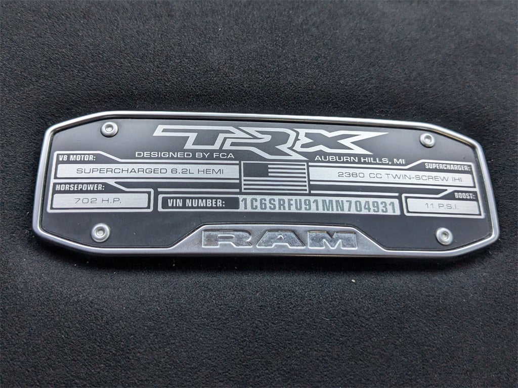 2021 RAM 1500 TRX