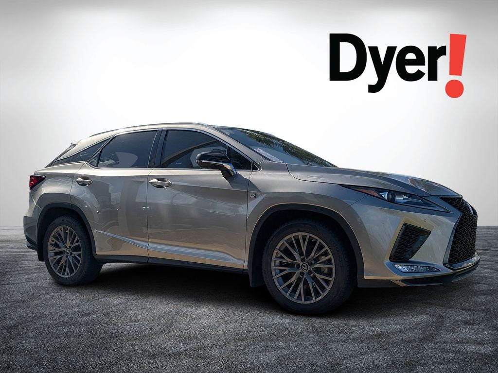 2022 Lexus RX 350 F Sport Handling