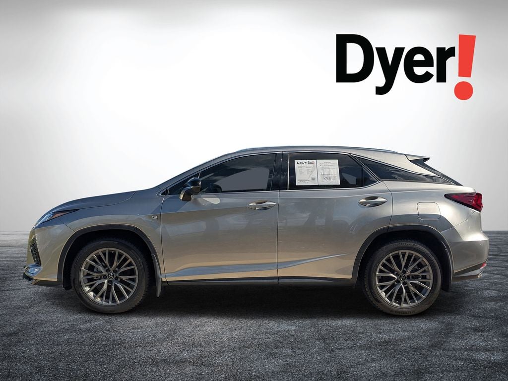 2022 Lexus RX 350 F Sport Handling