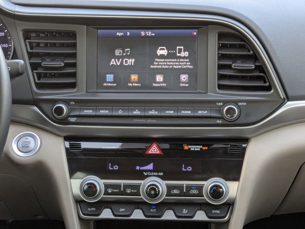 2020 Hyundai Elantra Value Edition