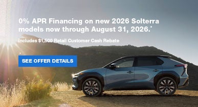 Solterra | Dyer Subaru in Vero Beach FL