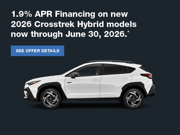June Crosstrek Hybrid APR Offer