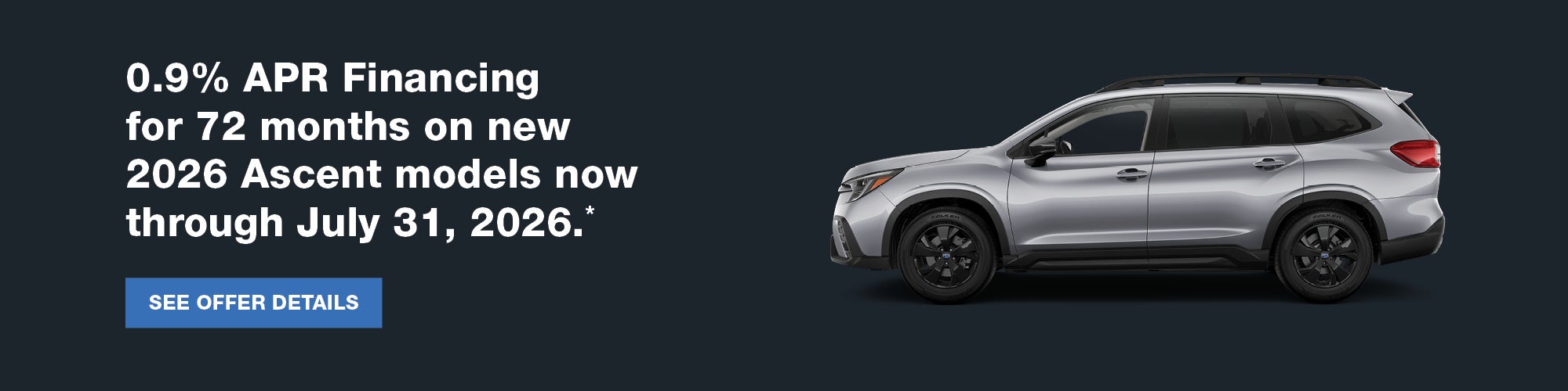 Subaru National Offer