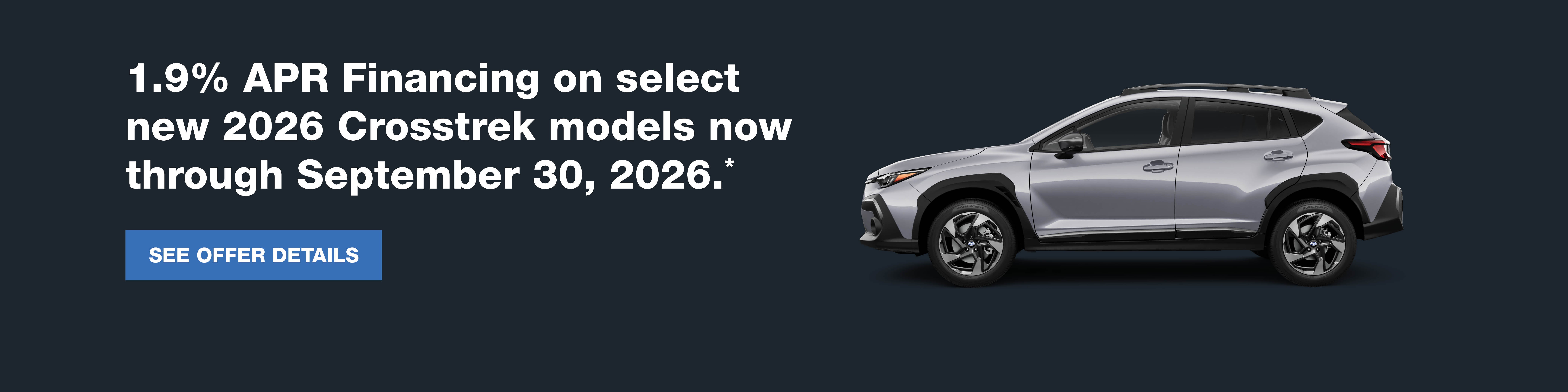 Subaru APR September Offer