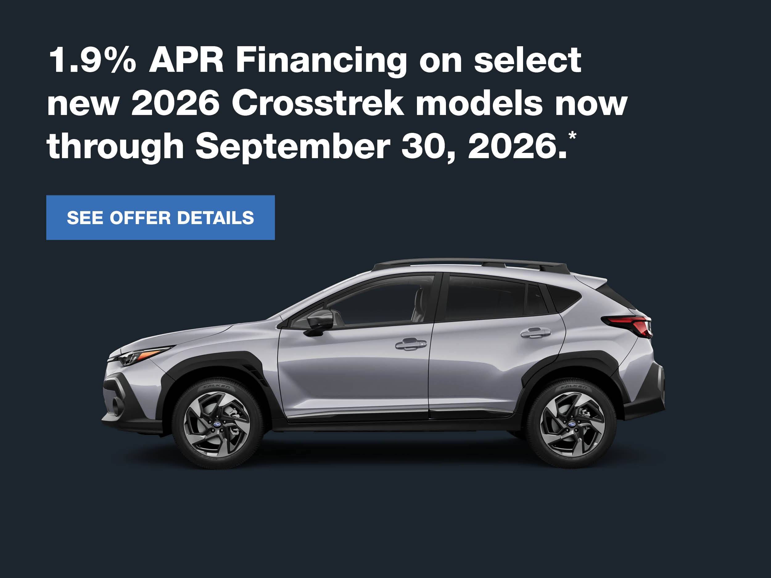 Subaru APR September Offer