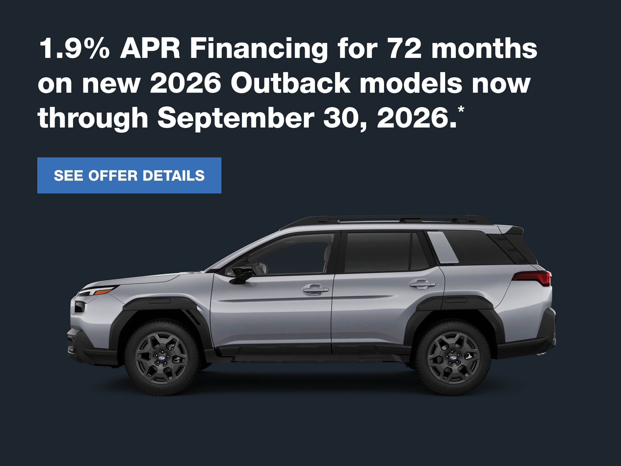 Subaru APR September Offer