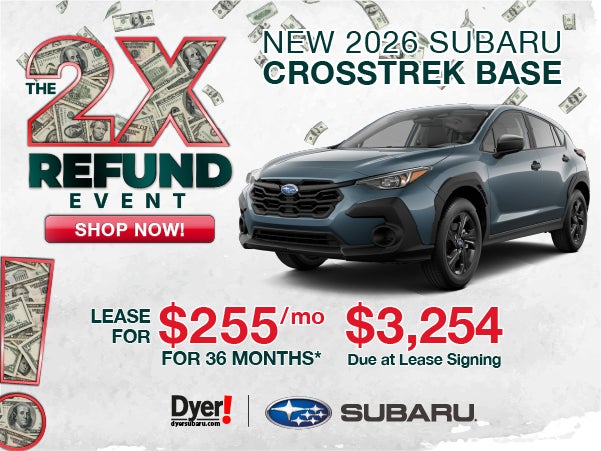 New 2026 Subaru Crosstrek Base lease Vero Beach FL