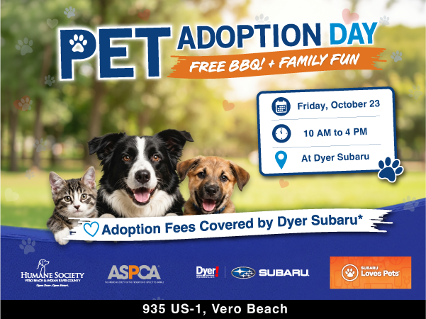 Pet Adoption Day at Dyer Subaru