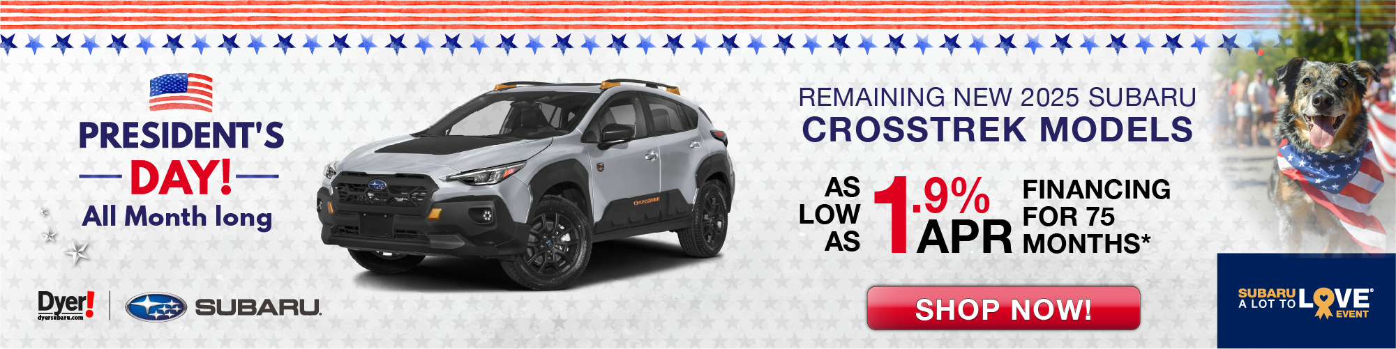 Remaining New 2025 Subaru Crosstrek Models