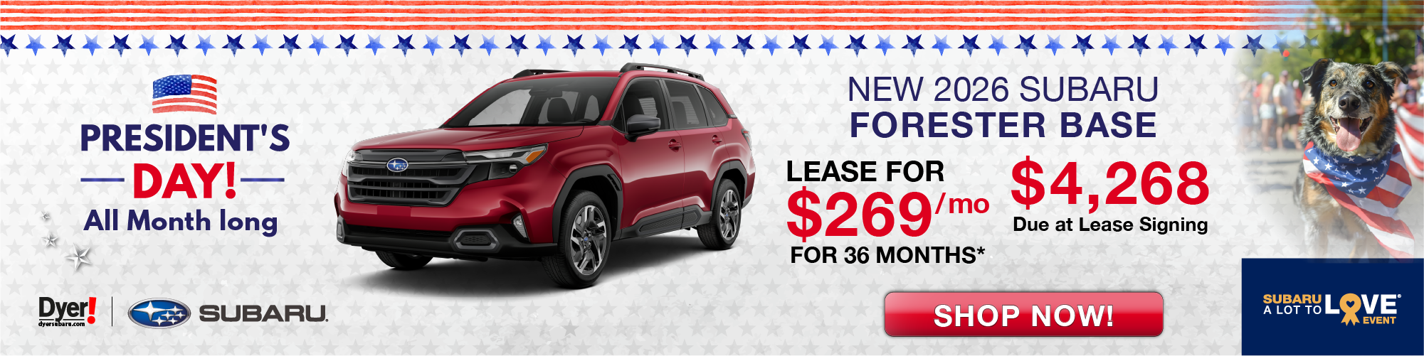 New 2026 Subaru Forester Base