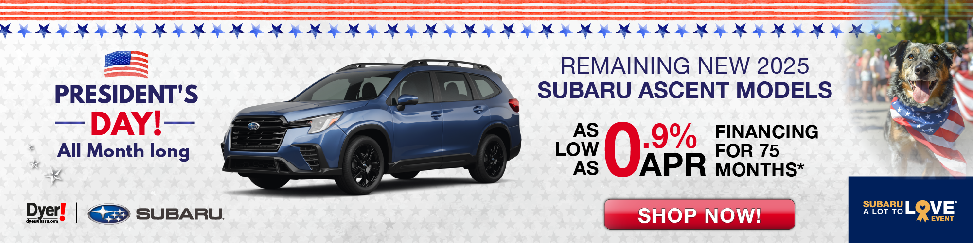 Remaining New 2025 Subaru Ascent Models