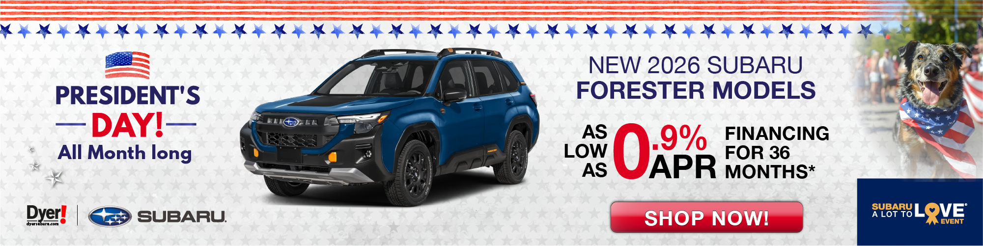 New 2026 Subaru Forester Models