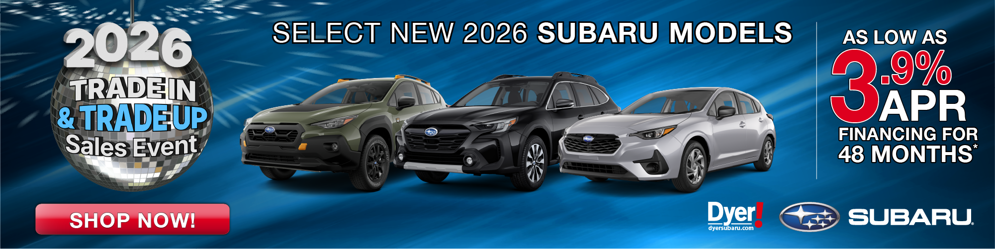 Select New 2026 Subaru Models Vero Beach FL