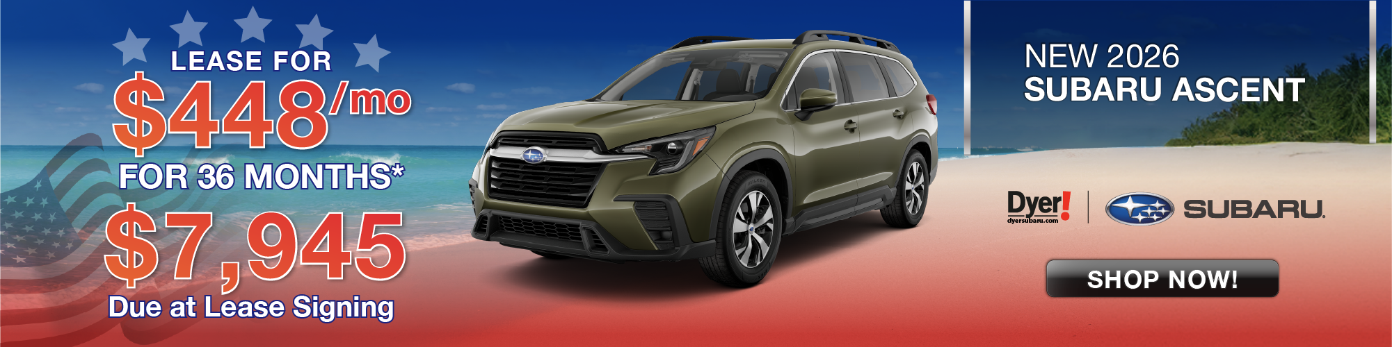 New 2026 Subaru Ascent