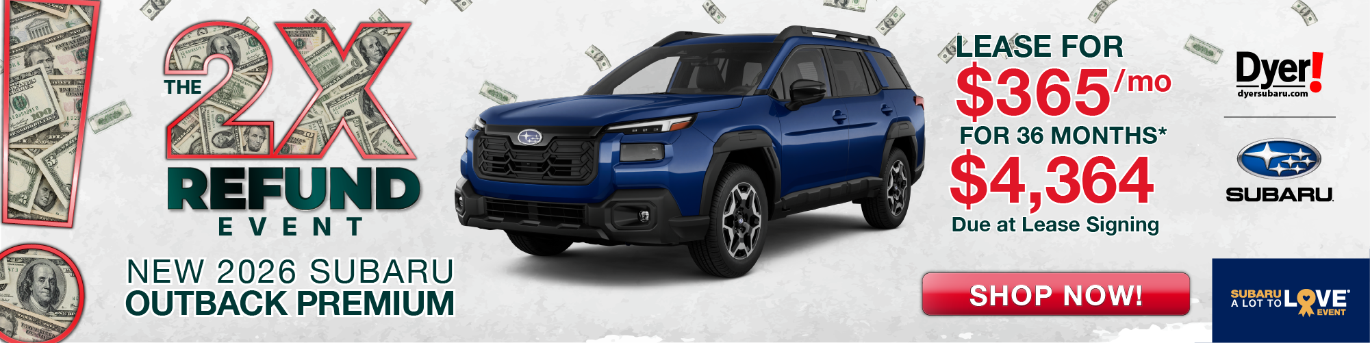 New 2026 Subaru Outback Premium