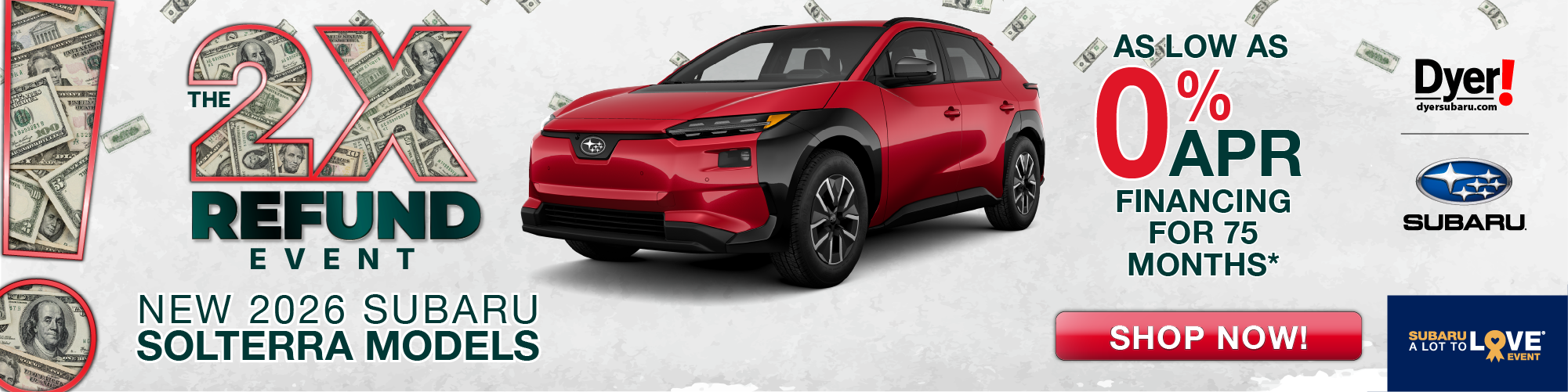 New 2026 Subaru Solterra Models