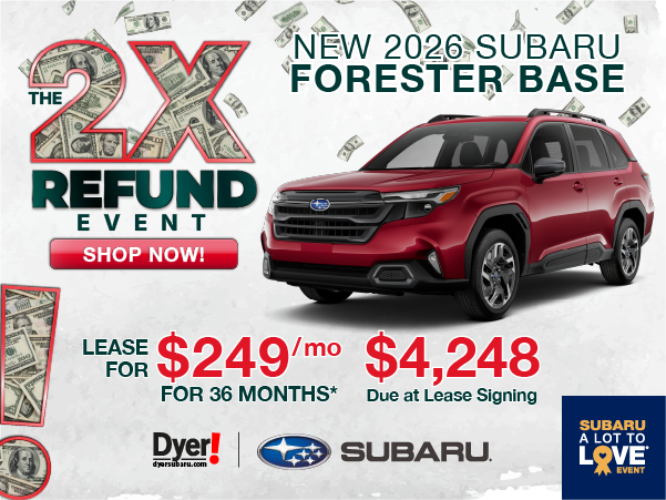 New 2026 Subaru Forester Base