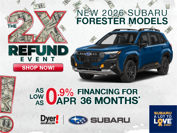 New 2026 Subaru Forester Models
