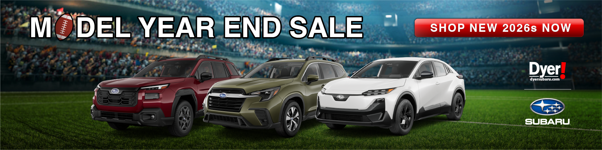 Dyer Subaru Model Year End Sale