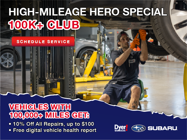 Vehicles with 100,000+ miles get