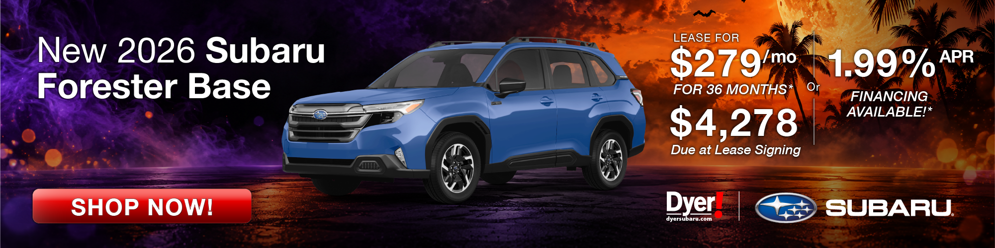 New 2026 Subaru Forester Base