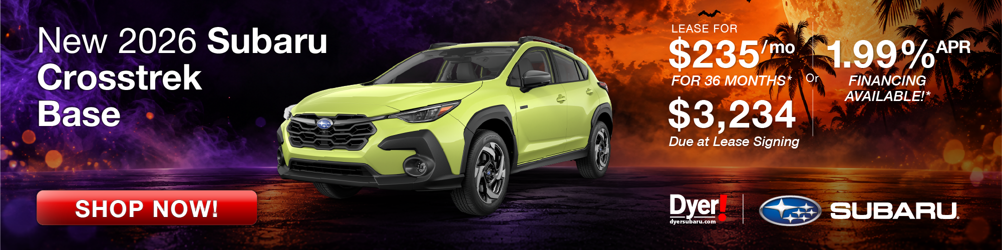 New 2026 Subaru Crosstrek Base