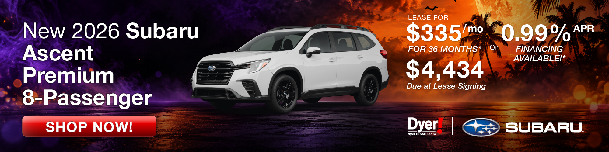  New 2026 Subaru Ascent Premium 8-Passenger